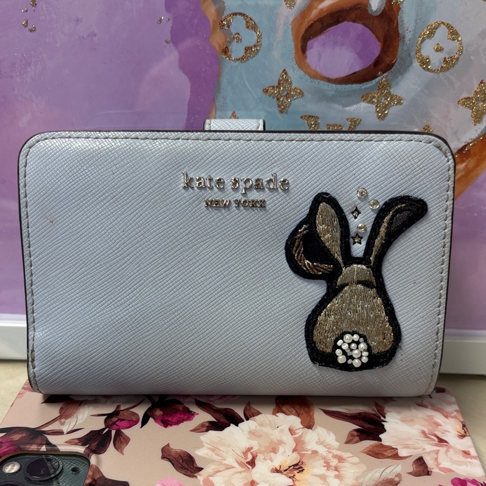 Kate Spade Bunny Compact Wallet